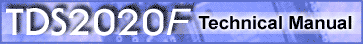 TDS2020F On-line Technical Manual