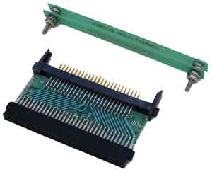 Compact Flash with converter and PCMCIA adapter