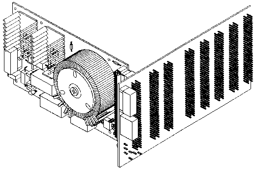TDS990 Power supply and TDS9099 Backplane 